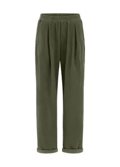 Flash Sale DEHA Corduroy Relaxed Pants Green Olive Green