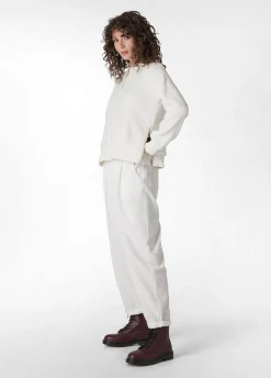 Best Sale DEHA Corduroy Relaxed Pants White Milk White