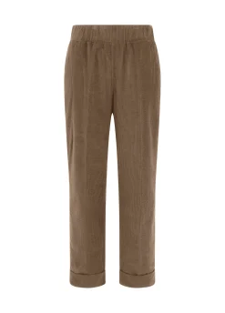 Best DEHA Corduroy Straight Pants Brown Biscuit Brown