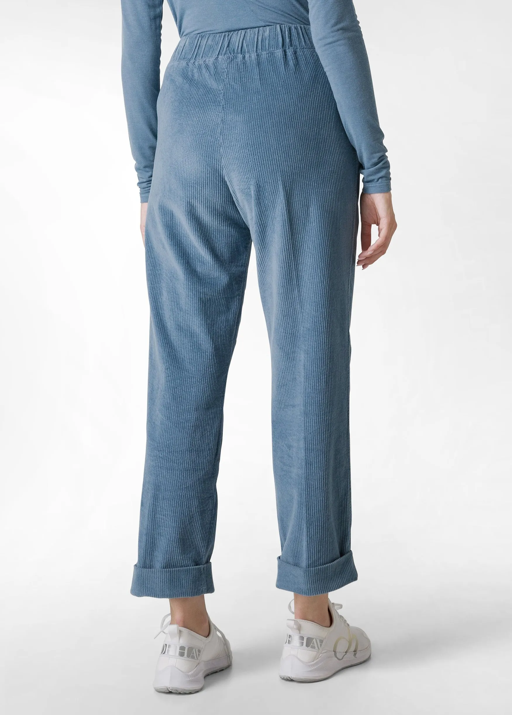 Best DEHA Corduroy Straight Pants Blue Midblue