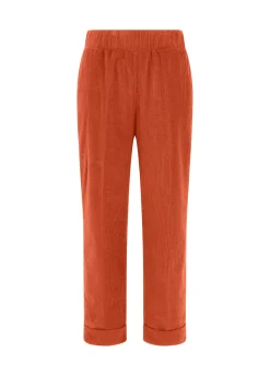 Flash Sale DEHA Corduroy Straight Pants Orange Autumn Orange