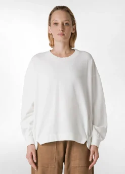 Cheap DEHA Corduroy Sweatshirt White Milk White