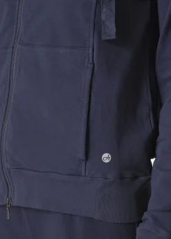 Hot DEHA Core Full Zip Hoodie Blue Blue Night