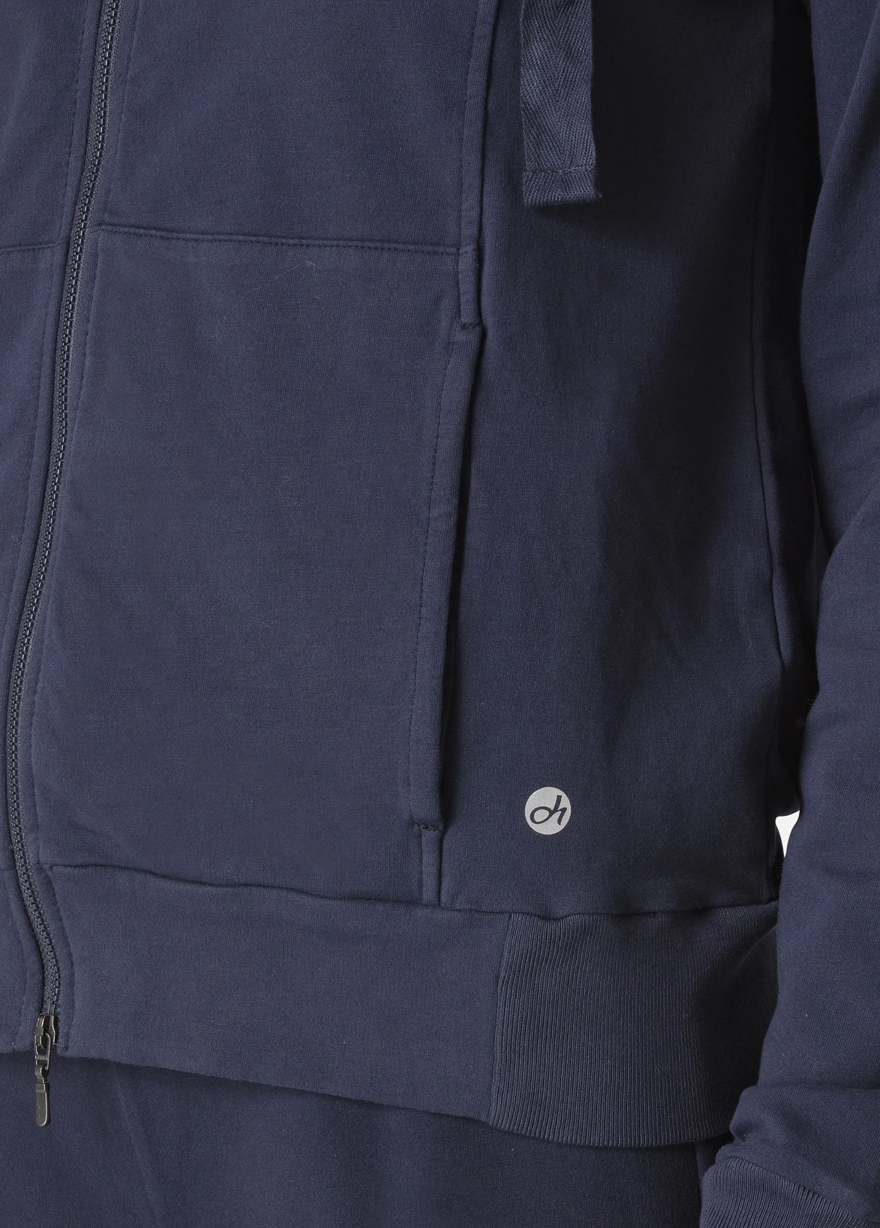 Hot DEHA Core Full Zip Hoodie Blue Blue Night