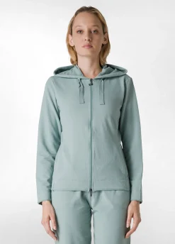 Clearance DEHA Core Full Zip Hoodie Green Sage Green