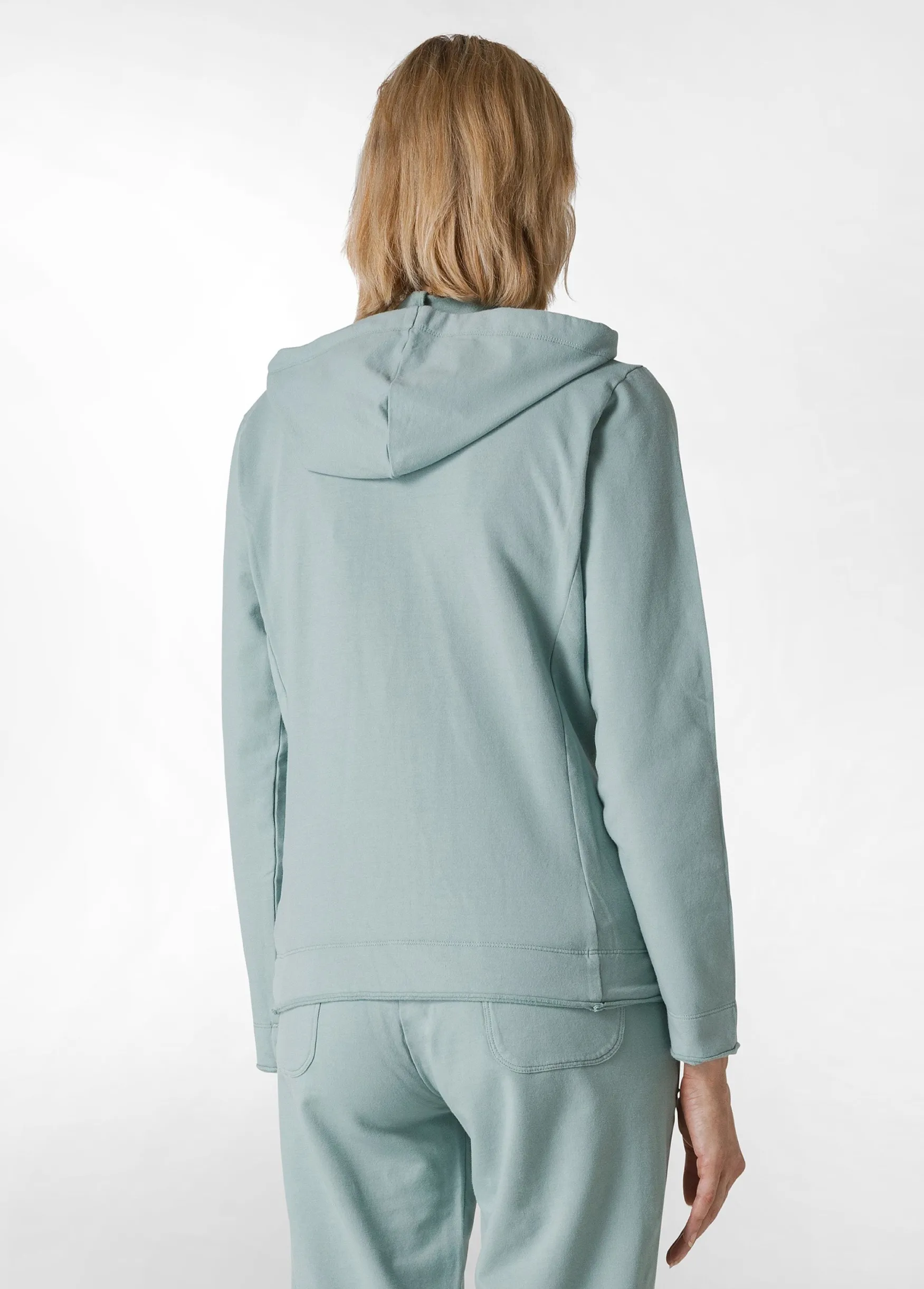 Clearance DEHA Core Full Zip Hoodie Green Sage Green