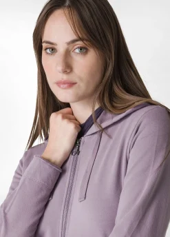 Fashion DEHA Core Full Zip Hoodie Purple Mauve Violet