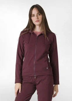 Flash Sale DEHA Core Full Zip Hoodie Red Tibetan Red
