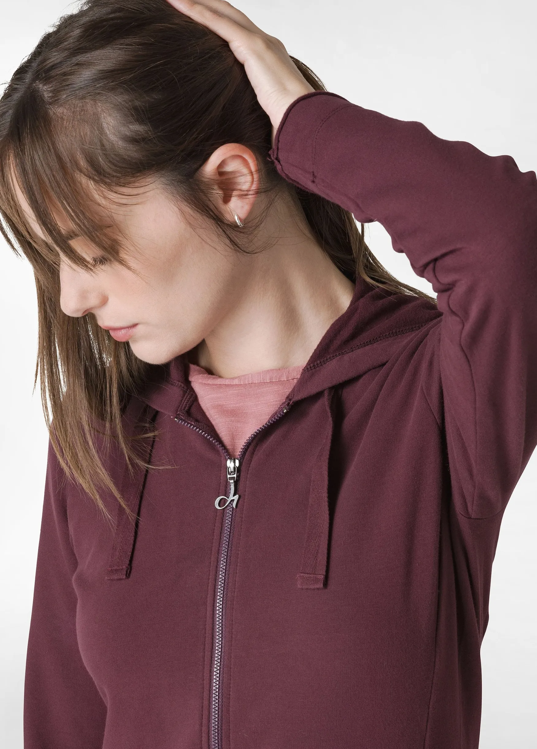 Flash Sale DEHA Core Full Zip Hoodie Red Tibetan Red