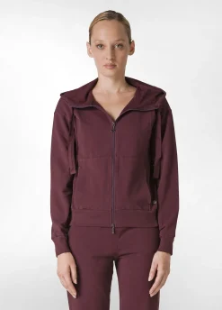 Cheap DEHA Core Full Zip Hoodie Red Tibetan Red