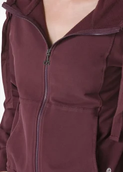 Cheap DEHA Core Full Zip Hoodie Red Tibetan Red