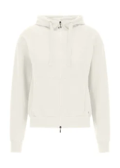 Outlet DEHA Core Full Zip Hoodie White Milk White