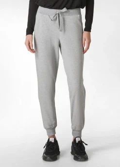 Shop DEHA Core Jogger Cuffed Sweatpants Grey Grey Melange
