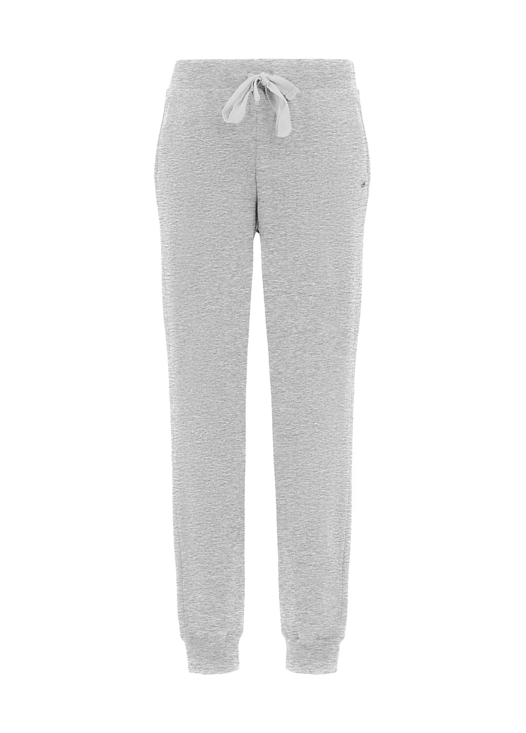 Shop DEHA Core Jogger Cuffed Sweatpants Grey Grey Melange