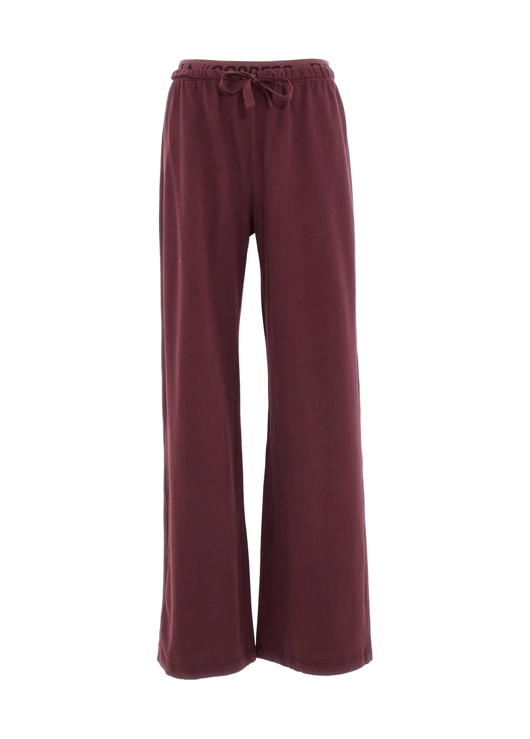 Online DEHA Core Wide Leg Jersey Pants Red Tibetan Red