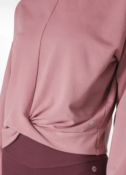 Best Sale DEHA Cosy Knotted Hoodie Pink Deco' Rose