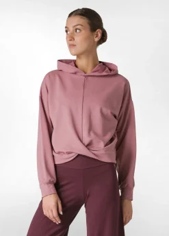 Best Sale DEHA Cosy Knotted Hoodie Pink Deco' Rose