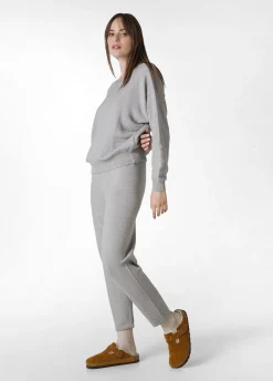 Cheap DEHA Crewneck Sweater Grey Grey Melange
