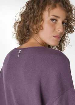 Discount DEHA Crewneck Sweater Pink Deco' Rose