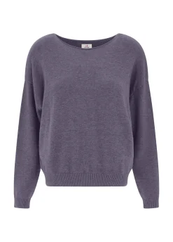 Flash Sale DEHA Crewneck Sweater Purple Purple Violet