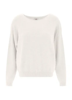 Clearance DEHA Crewneck Sweater White Milk White