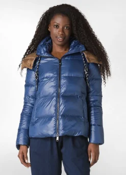 Sale DEHA Down Jacket Blue Celeste