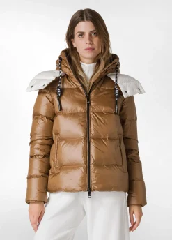 Discount DEHA Down Jacket Brown Biscuit Brown