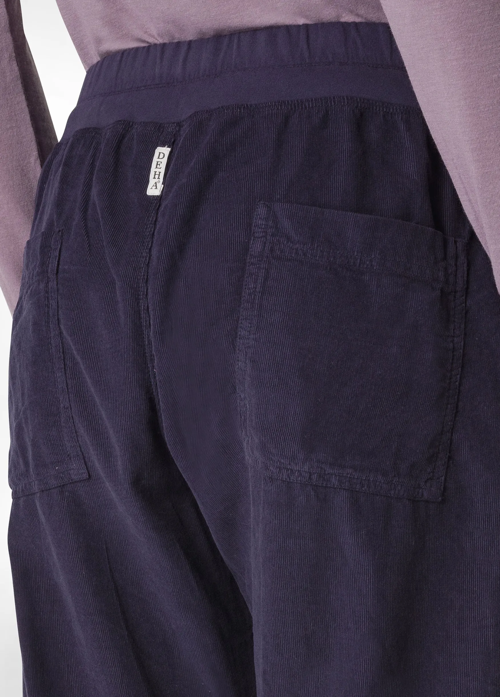 Best DEHA Drawstring Corduroy Pants Brown Biscuit Brown