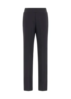Discount DEHA Faux Leather Trims Pants Black