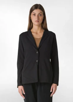 Best Sale DEHA Fleece Blazer Black
