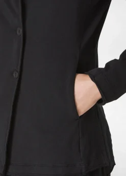 Best Sale DEHA Fleece Blazer Black