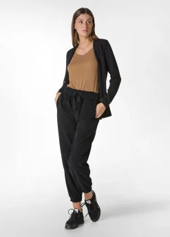 Best Sale DEHA Fleece Blazer Black