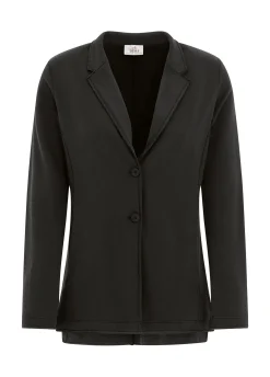 Best Sale DEHA Fleece Blazer Black