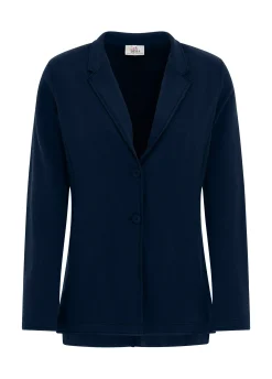 Cheap DEHA Fleece Blazer Blue Blue Night