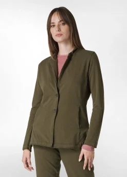 Best DEHA Fleece Blazer Green Olive Green