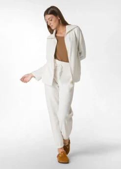 Hot DEHA Fluffy Polar Jacket White Milk White
