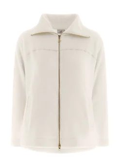 Hot DEHA Fluffy Polar Jacket White Milk White