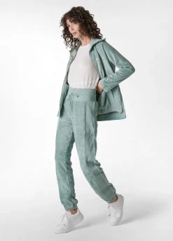 Best Sale DEHA Fluffy Polar Jogger Green Sage Green