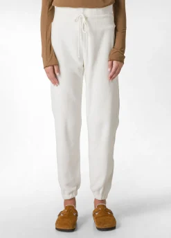 Outlet DEHA Fluffy Polar Jogger White Milk White