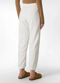 Outlet DEHA Fluffy Polar Jogger White Milk White