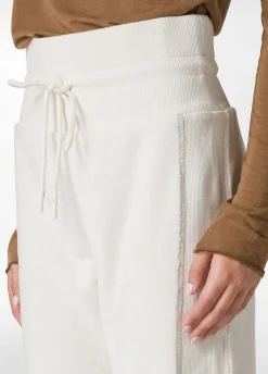 Outlet DEHA Fluffy Polar Jogger White Milk White