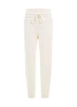 Outlet DEHA Fluffy Polar Jogger White Milk White