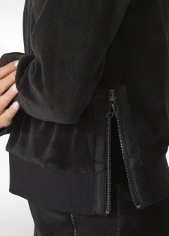 Discount DEHA Fluffy Polar Sweatshirt Black