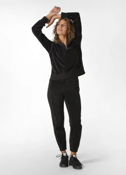 Discount DEHA Fluffy Polar Sweatshirt Black