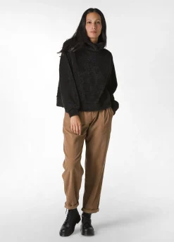 Shop DEHA Fluffy Sweatshirt Black