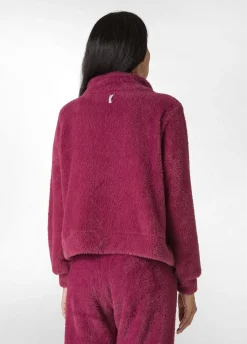 Cheap DEHA Fluffy Sweatshirt Purple Vinaccia
