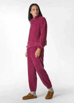 Cheap DEHA Fluffy Sweatshirt Purple Vinaccia