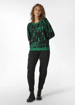 Sale DEHA Gabardine Balloon Pants Black