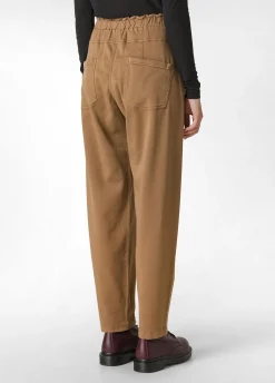 Clearance DEHA Gabardine Balloon Pants Brown Biscuit Brown