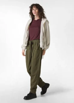Flash Sale DEHA Gabardine Balloon Pants Green Olive Green